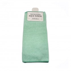 Microfiber Face Towel Green 30x80cm